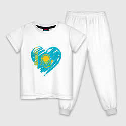 Детская пижама Kazakhstan Heart