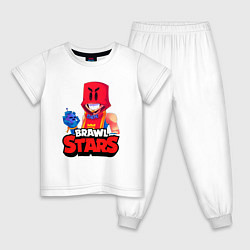 Детская пижама Рисунок Грома из Brawl Stars