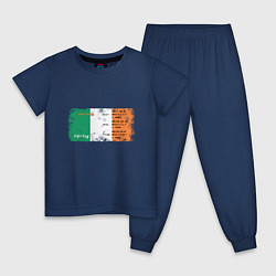 Детская пижама Флаг Ирландии