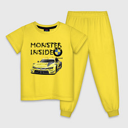 Детская пижама BMW M Power Monster inside