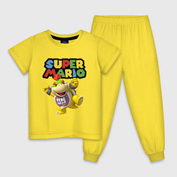 Детская пижама Bowser Junior Super Mario
