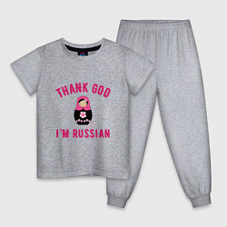 Детская пижама Спасибо, я русский