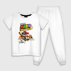 Детская пижама Tiger-Bowser Super Mario 3D World