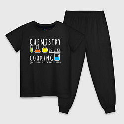 Детская пижама Химия похожа на кулинарию