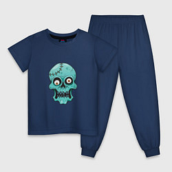 Детская пижама Zombie Skull