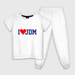 Детская пижама I love JDM!