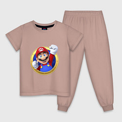Детская пижама Марио 3d