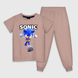 Детская пижама Sonic the Hedgehog 2
