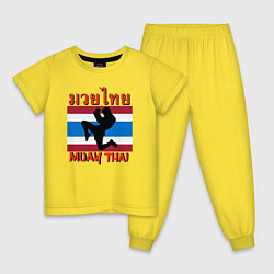 Детская пижама THAI FIGHTER Боец Муай Тай