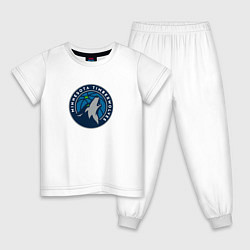 Детская пижама Миннесота Тимбервулвз NBA
