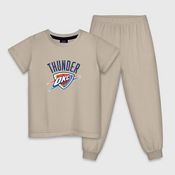 Детская пижама Оклахома-Сити Тандер NBA