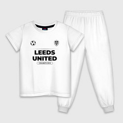 Детская пижама Leeds United Униформа Чемпионов