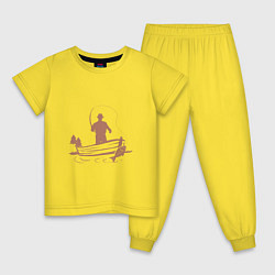 Детская пижама Рыбацкий заплыв