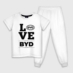 Детская пижама BYD Love Classic