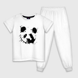 Детская пижама Прикольный панда - клякса