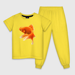 Детская пижама Китайский карась - Золотая рыбка
