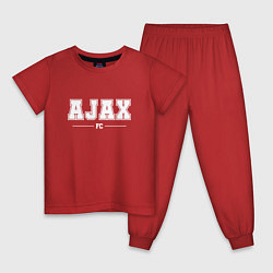 Детская пижама Ajax football club классика