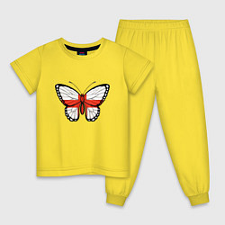 Детская пижама Бабочка - Англия