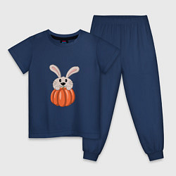 Детская пижама Кролик с тыквой
