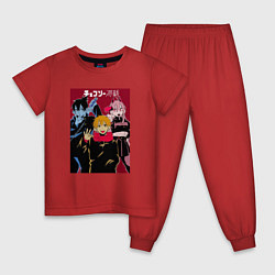 Детская пижама Человек-бензопила Chainsaw Man Аниме