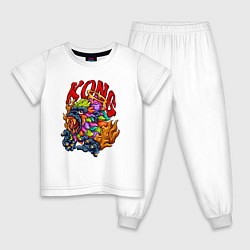 Детская пижама Kong граффити