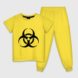 Детская пижама Biological hazard