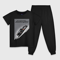 Детская пижама Lamborghini - concept - sketch