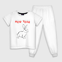 Детская пижама New year rabbit