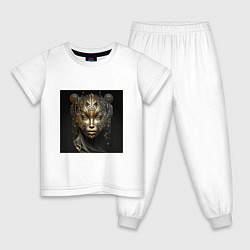 Детская пижама Девушка робот в стиле стимпанк паропанк