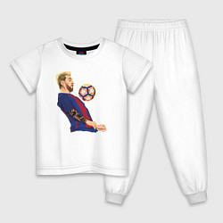 Детская пижама Messi Barcelona