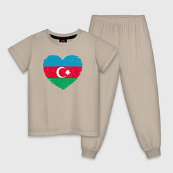 Детская пижама Сердце Азербайджана