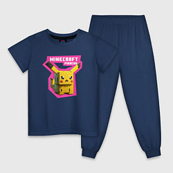 Детская пижама Minecraft - Pikachu