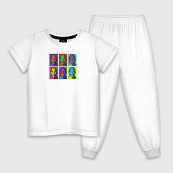 Детская пижама Майкл Джордан в стиле Уорхола 2на3