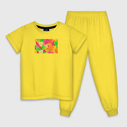 Детская пижама Цветной мармелад