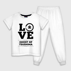 Детская пижама Ghost of Tsushima love classic