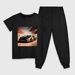 Детская пижама Lamborghini Aventador