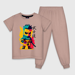 Детская пижама Bart Simpson - samurai - bushido