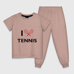 Детская пижама I Love Tennis