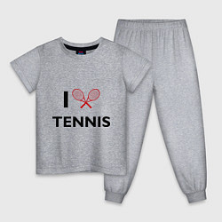 Детская пижама I Love Tennis