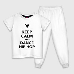 Детская пижама Keep calm and dance hip hop