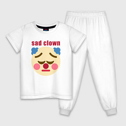 Детская пижама Sad clown