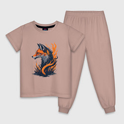 Детская пижама Burning fox