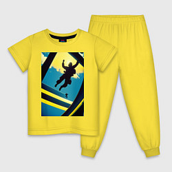 Детская пижама Два парашютиста