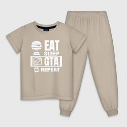 Детская пижама GTA на повторе