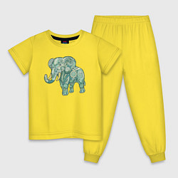 Детская пижама Magic elephant