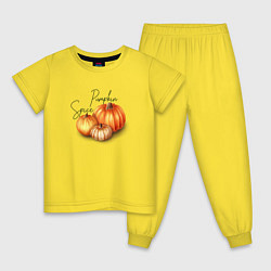 Детская пижама Pumpkin Spice