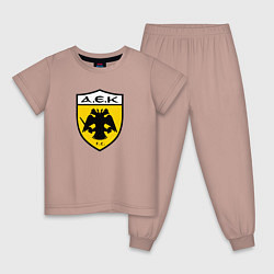 Детская пижама Футбольный клуб AEK
