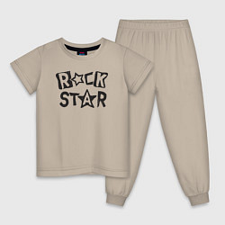 Детская пижама Рок звезда