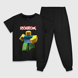 Детская пижама Roblox бегущий персонаж