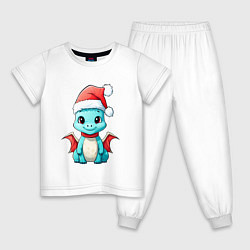 Детская пижама Дракончик новогодний